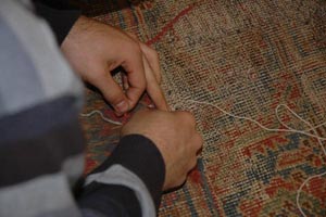 persian rug repair